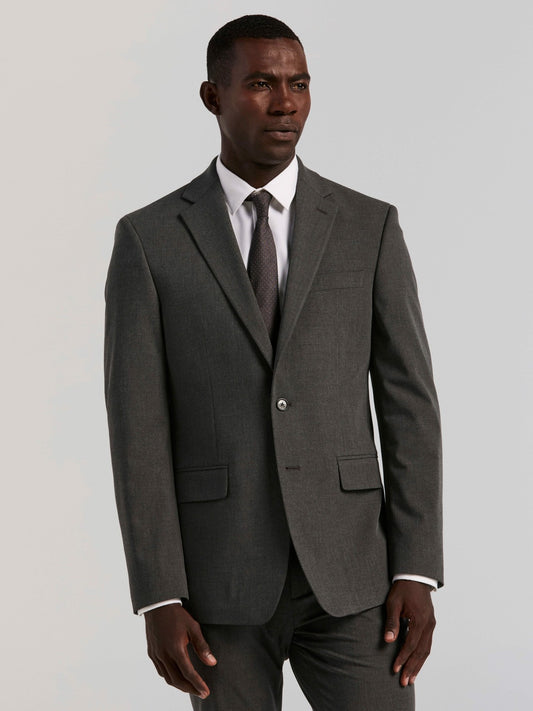 Perry Ellis Suits Slim Fit Gabardine Suit Jacket