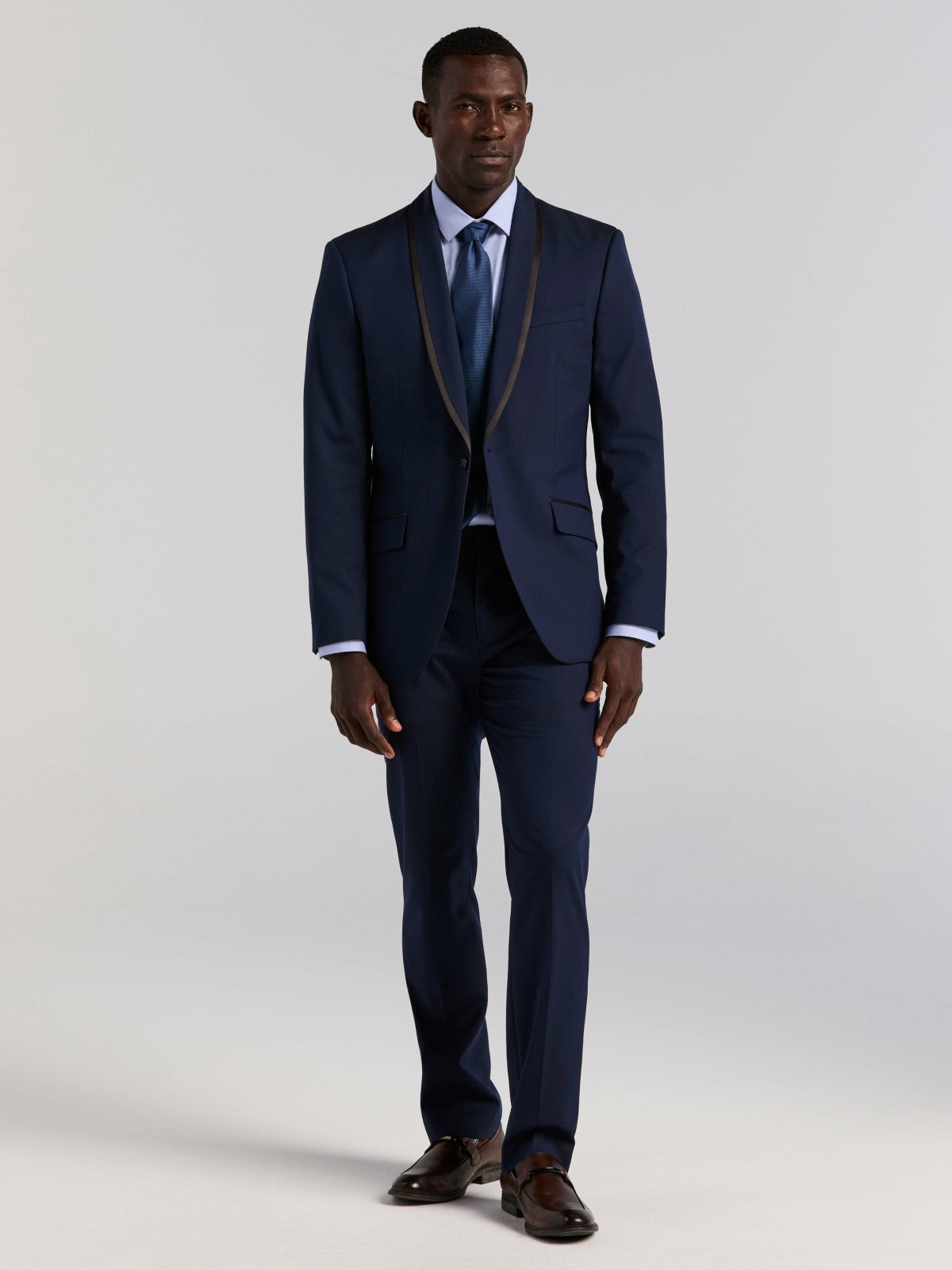 Perry Ellis Suits Slim Fit Stretch Tuxedo Suit Jacket