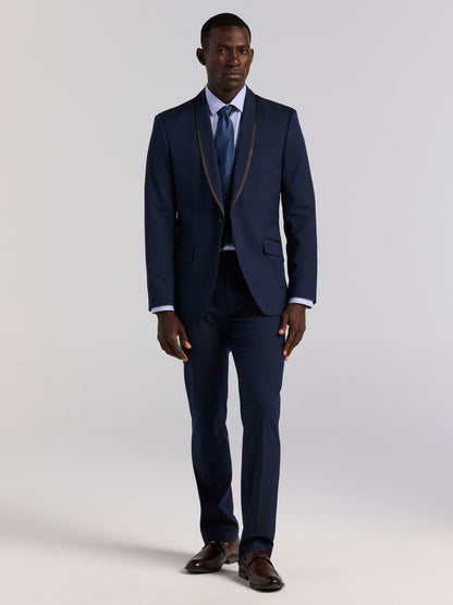 Perry Ellis Suits Slim Fit Stretch Tuxedo Suit Jacket