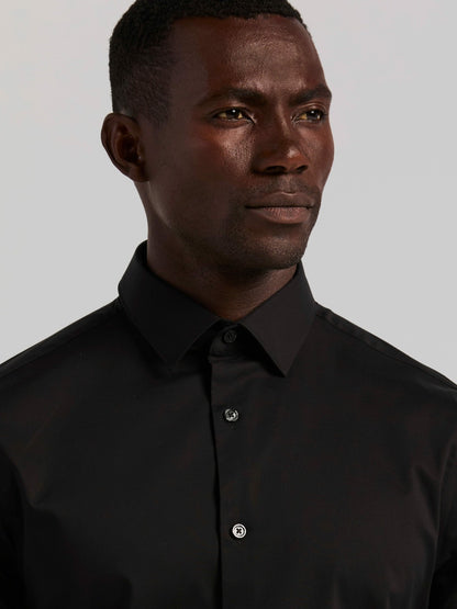 Perry Ellis Suits Cotton Blend Slim Fit Dress Shirt