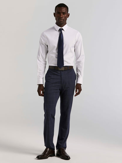 Perry Ellis Suits Cotton Blend Slim Fit Dress Shirt