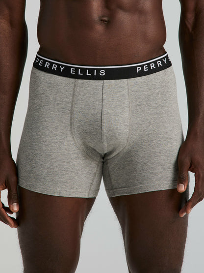 Perry Ellis Clothing 4-Pack Cotton Stretch Boxer Brief