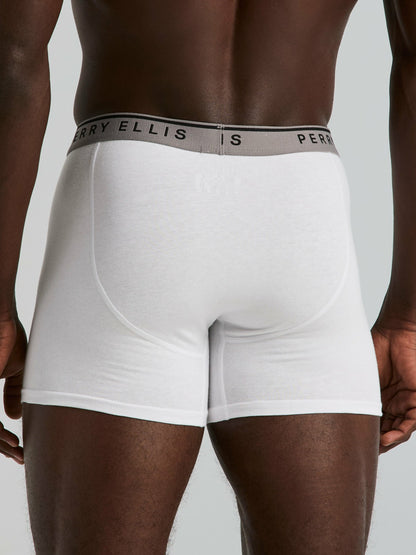 Perry Ellis Clothing 4-Pack Cotton Stretch Boxer Brief