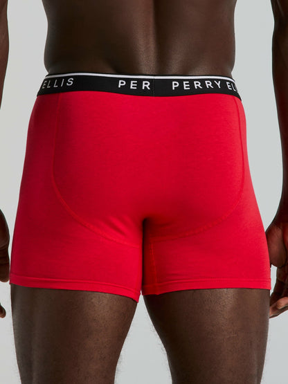 Perry Ellis Clothing 4-Pack Cotton Stretch Boxer Brief