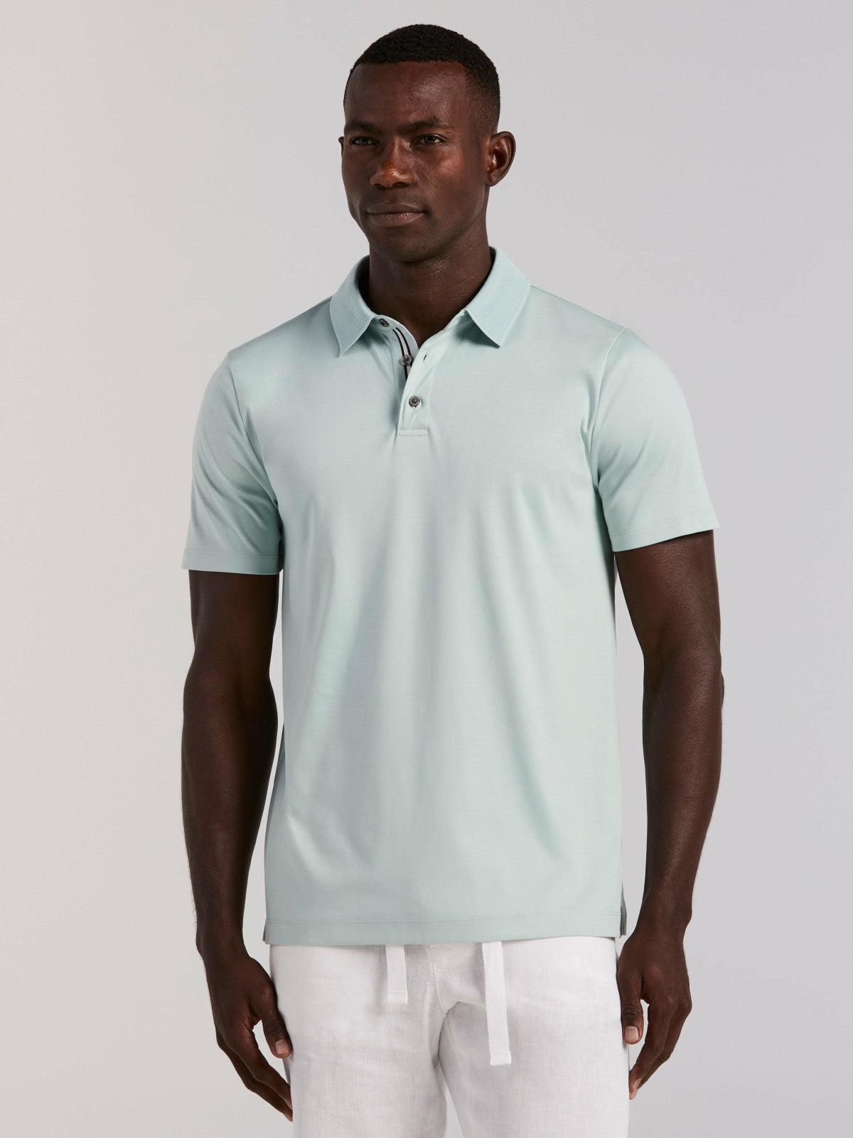 Perry Ellis Clothing Cool Interlock Polo