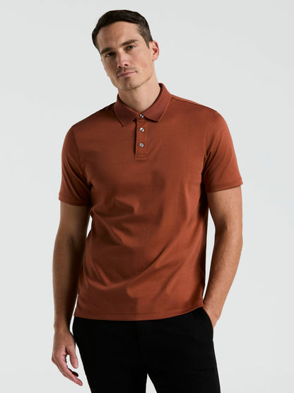 Perry Ellis Clothing Cool Interlock Polo