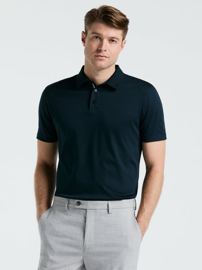 Perry Ellis Clothing Cool Interlock Polo
