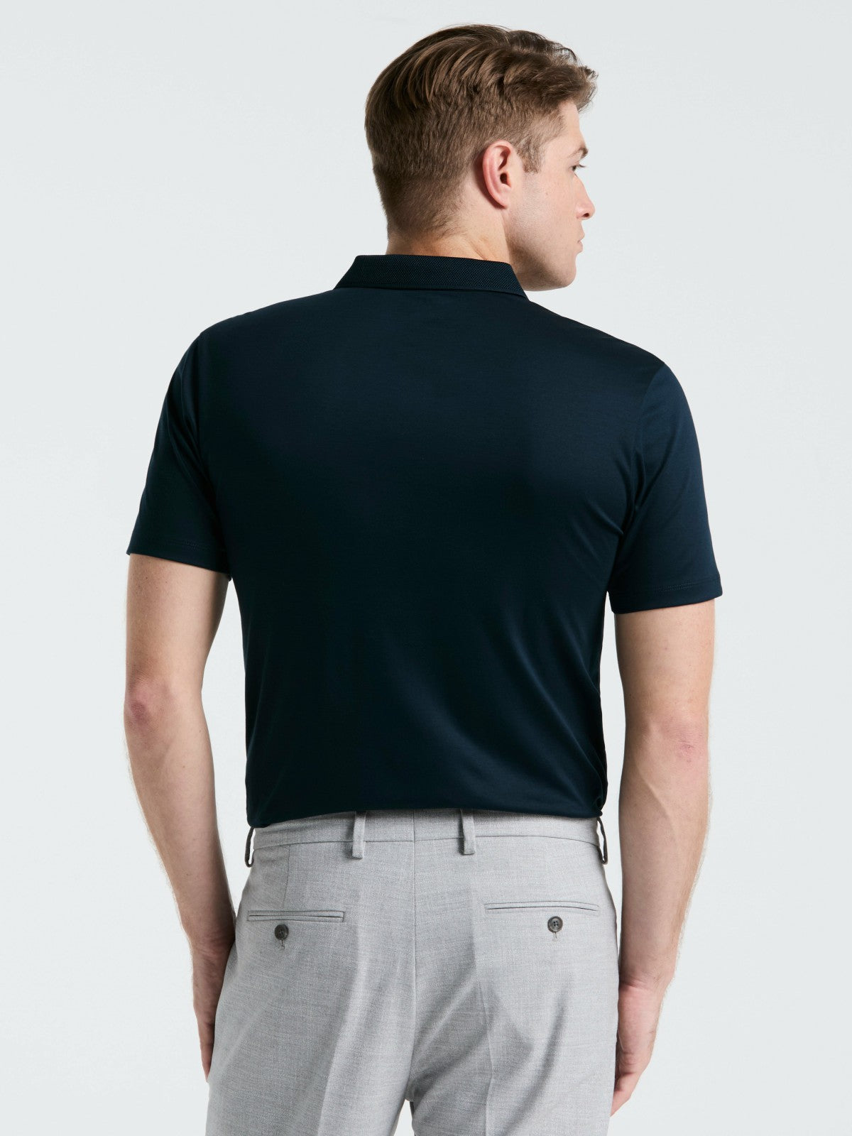 Perry Ellis Clothing Cool Interlock Polo