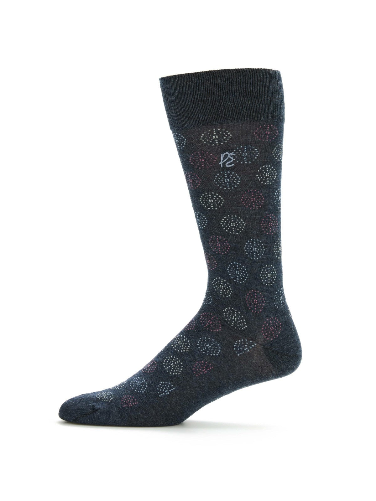Perry Ellis Accessories Bamboo Fashion Medallion Socks