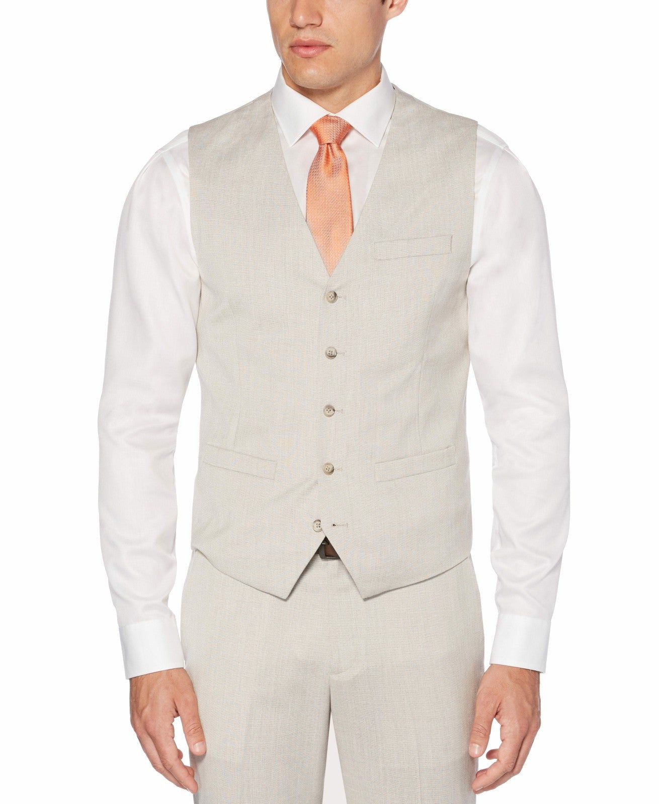 Perry Ellis Suits Slim Stretch Suit Vest