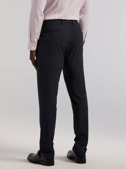 Perry Ellis Suits|Clothing Skinny Fit Navy Plaid Suit Pant