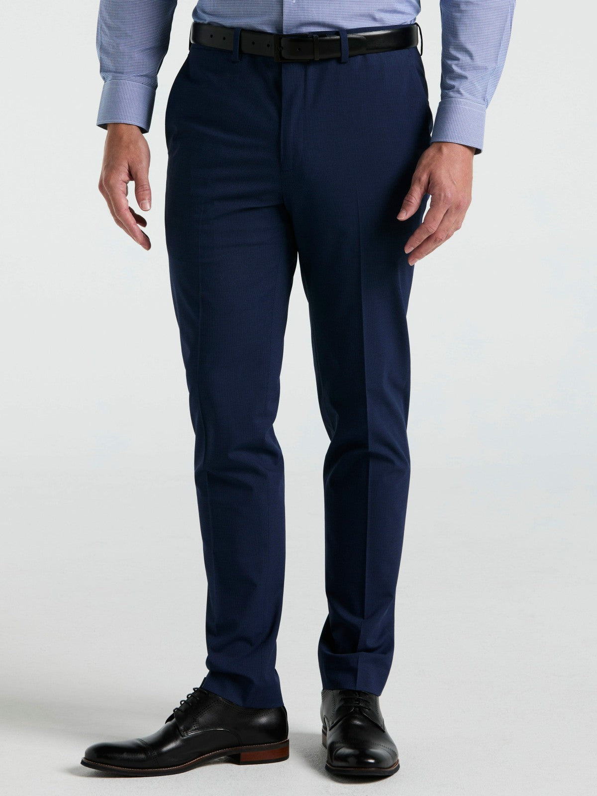 Perry Ellis Suits|Clothing Skinny Fit Mini Houndstooth Suit Pant