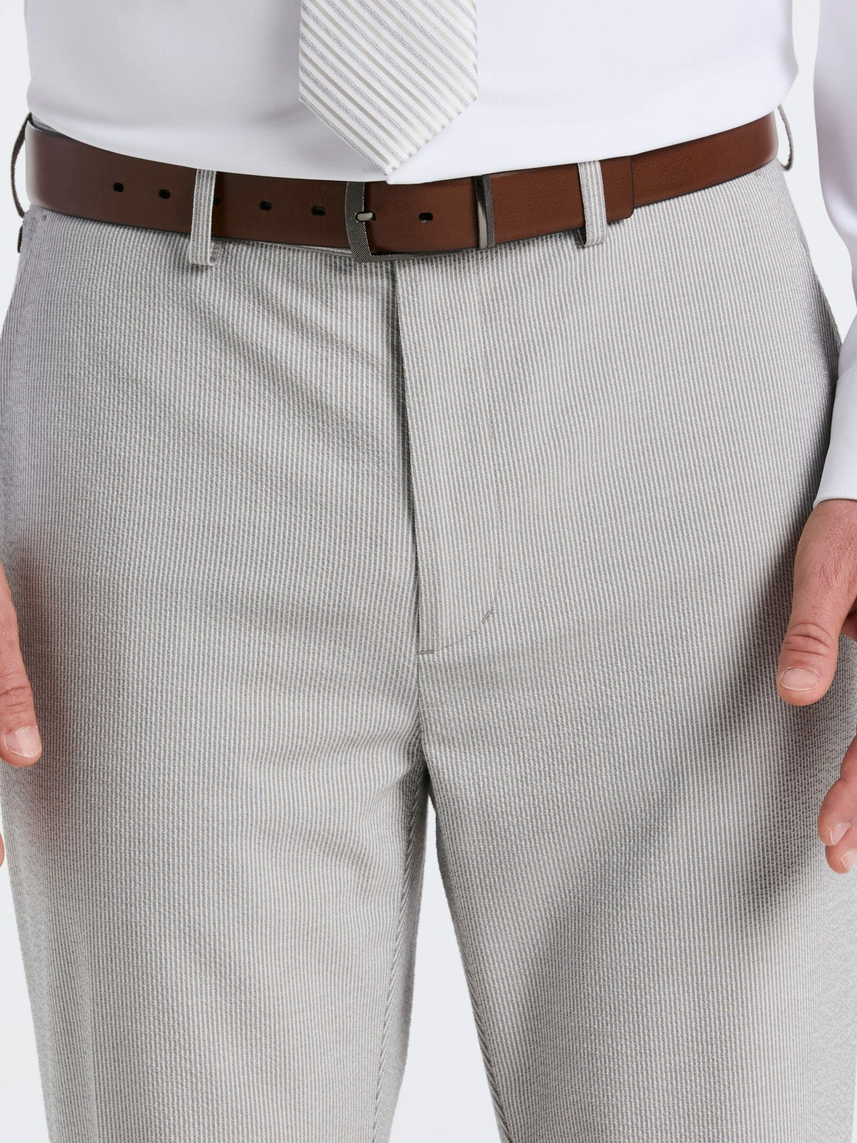 Perry Ellis Suits|Clothing Slim Fit Seersucker Stripe Suit Pant