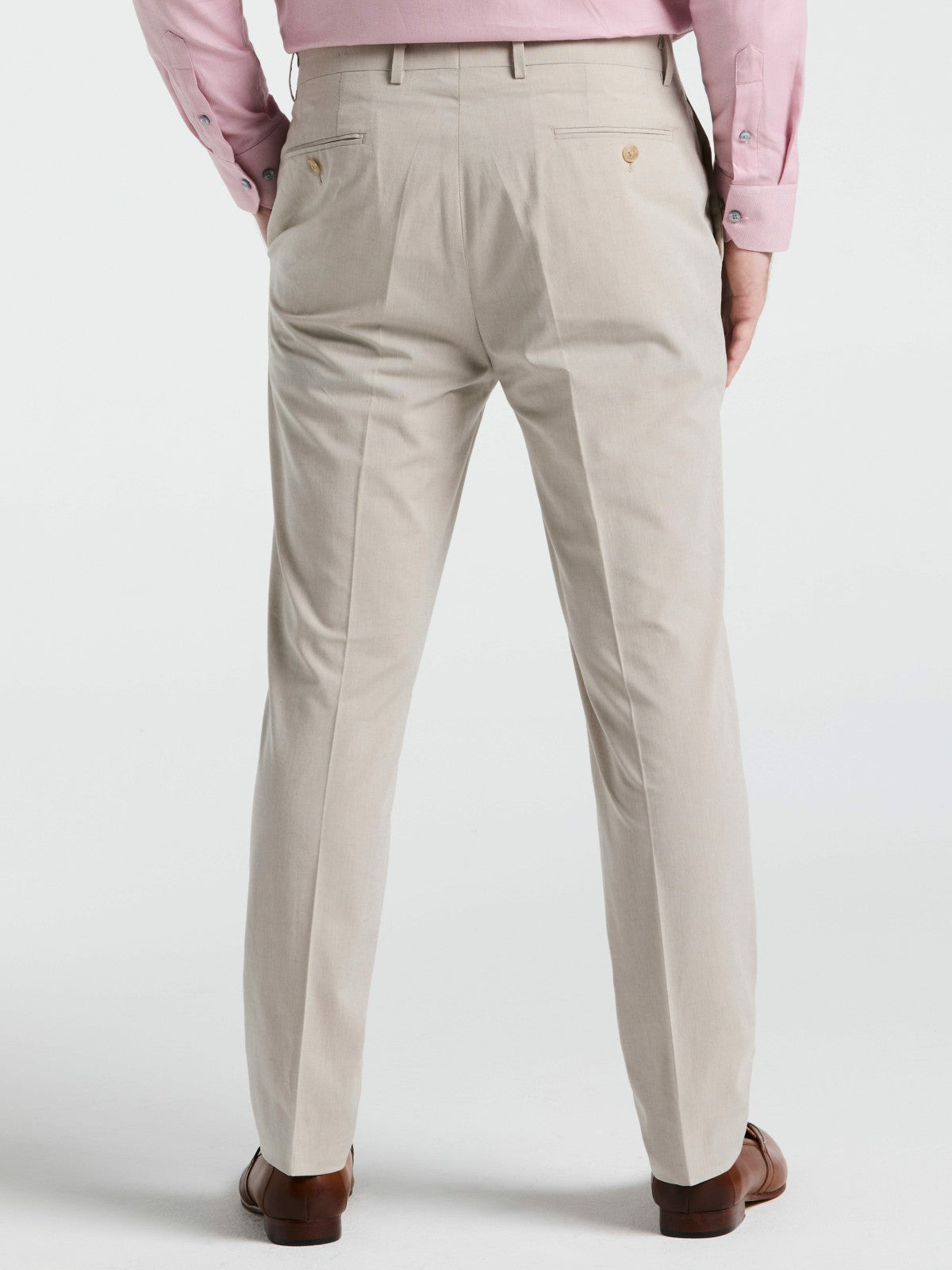 Perry Ellis Suits|Clothing Slim Fit Solid Linen Blend Pant