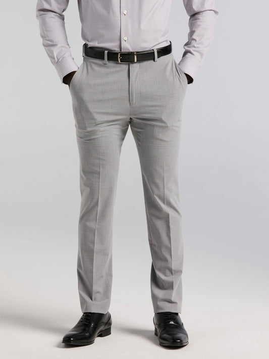Perry Ellis Suits|Clothing Slim Fit Mini Grid Pattern Suit Pant