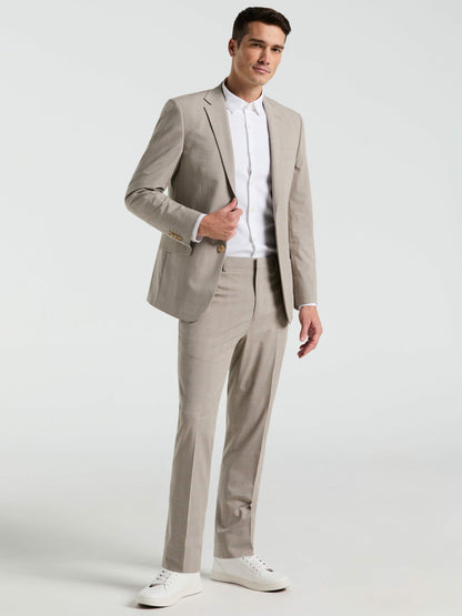 Perry Ellis Suits|Clothing Slim Fit Plaid Print Suit Pant