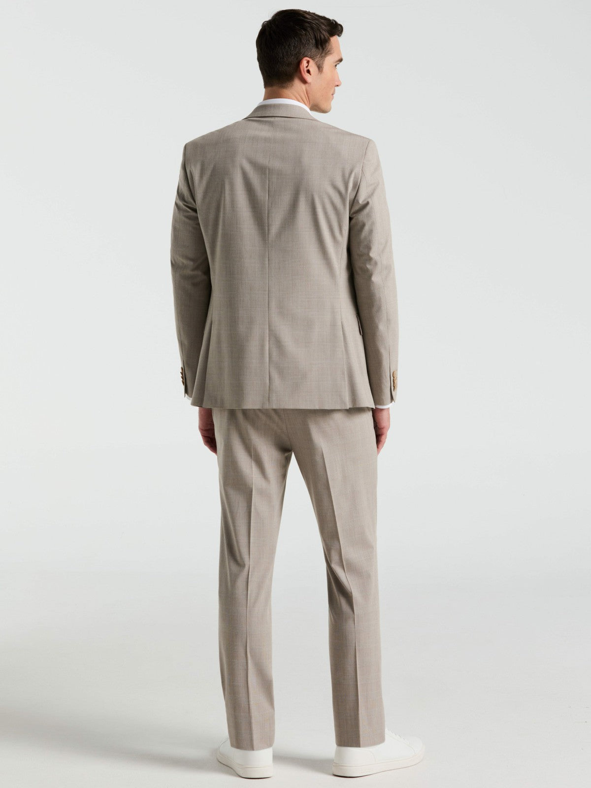 Perry Ellis Suits|Clothing Slim Fit Plaid Print Suit Pant