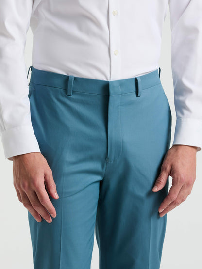 Perry Ellis Suits|Clothing Slim Fit Solid Cotton Blend Suit Pant