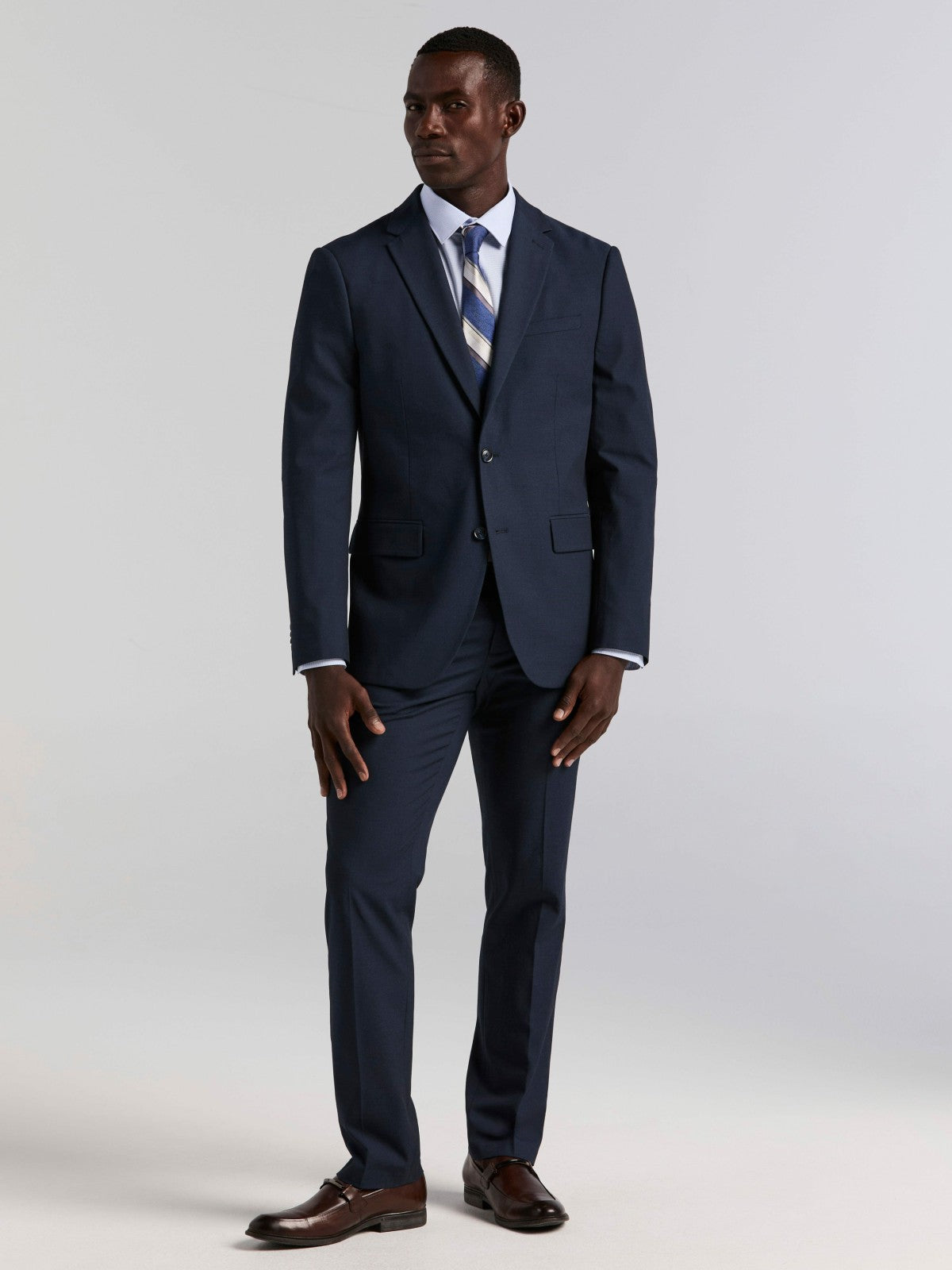 Perry Ellis Suits Men's Slim Fit Suit Jacket - Louis Suit Jacket | Perry Ellis