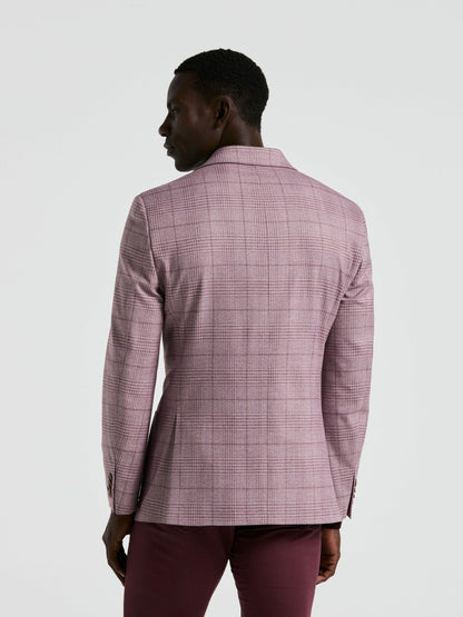 Perry Ellis Suits Plaid Print Sportcoat