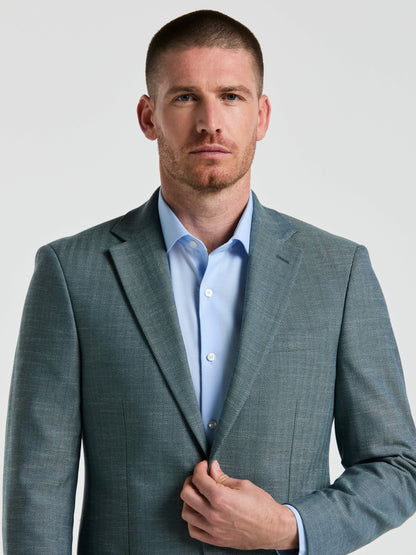 Perry Ellis Suits Herringbone Pattern Sportcoat