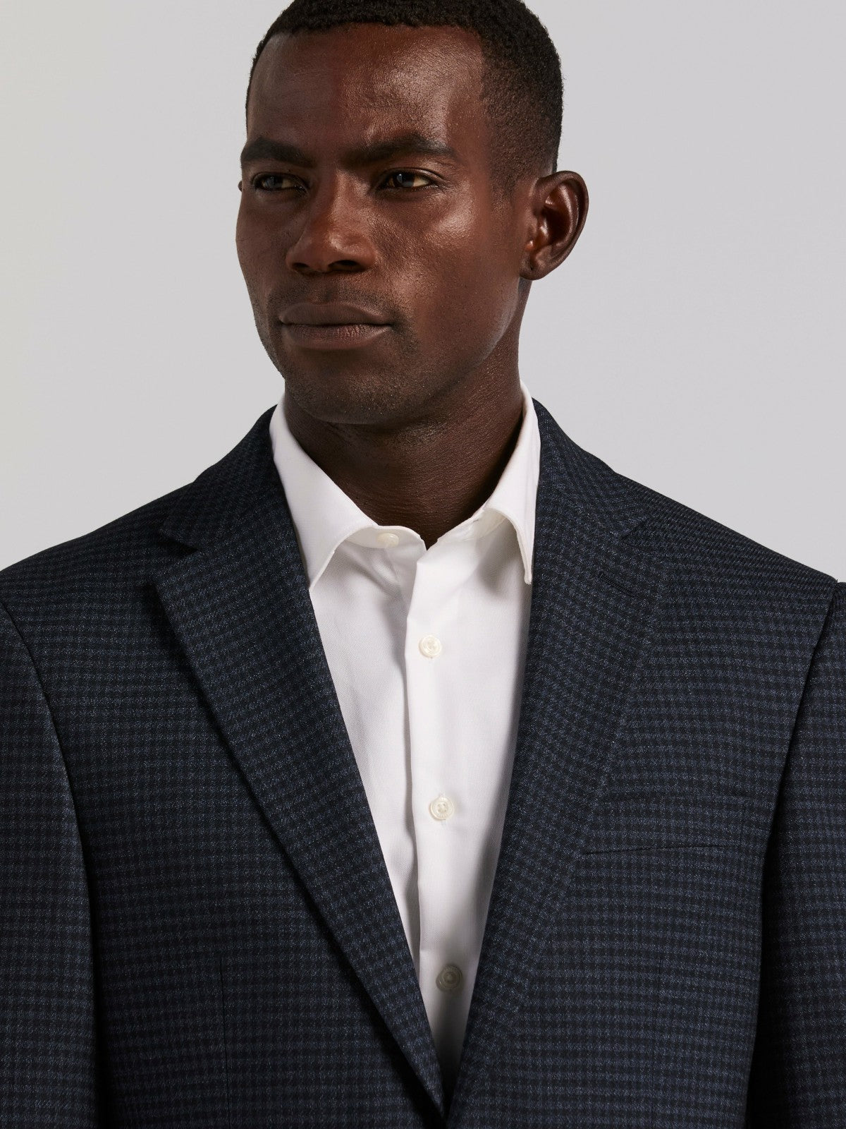 Perry Ellis Suits Slim Fit Check Sportcoat
