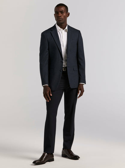 Perry Ellis Suits Slim Fit Check Sportcoat