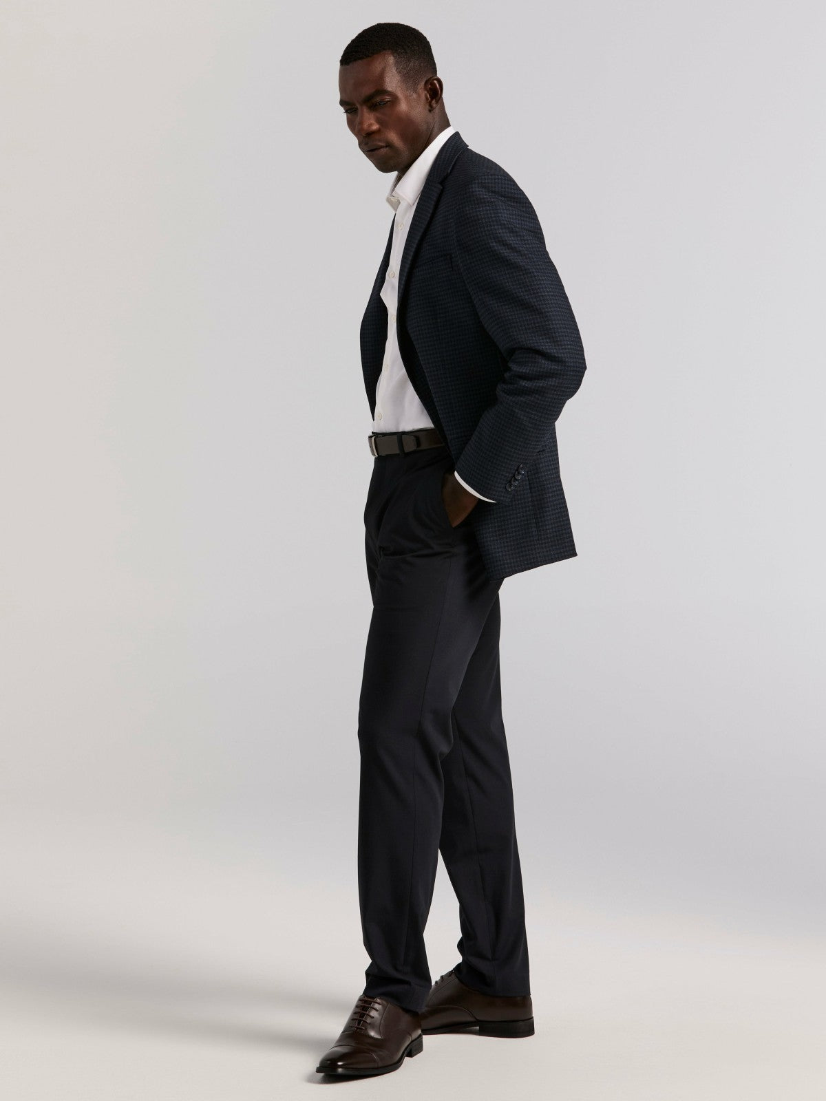 Perry Ellis Suits Slim Fit Check Sportcoat