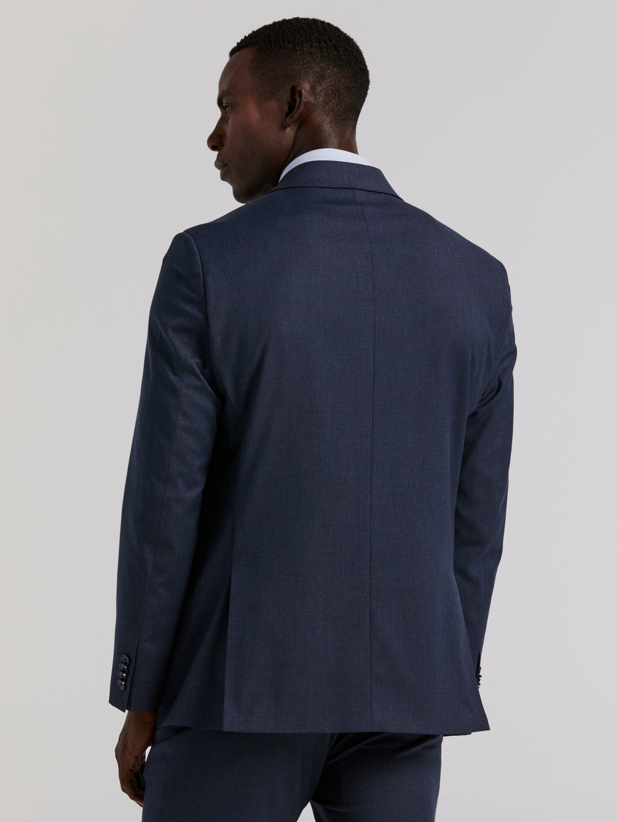 Perry Ellis Suits Slim Micro Print Suit Jacket
