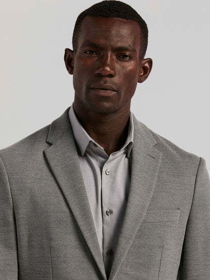 Perry Ellis Suits Slim Fit Unlined Textured Sportcoat