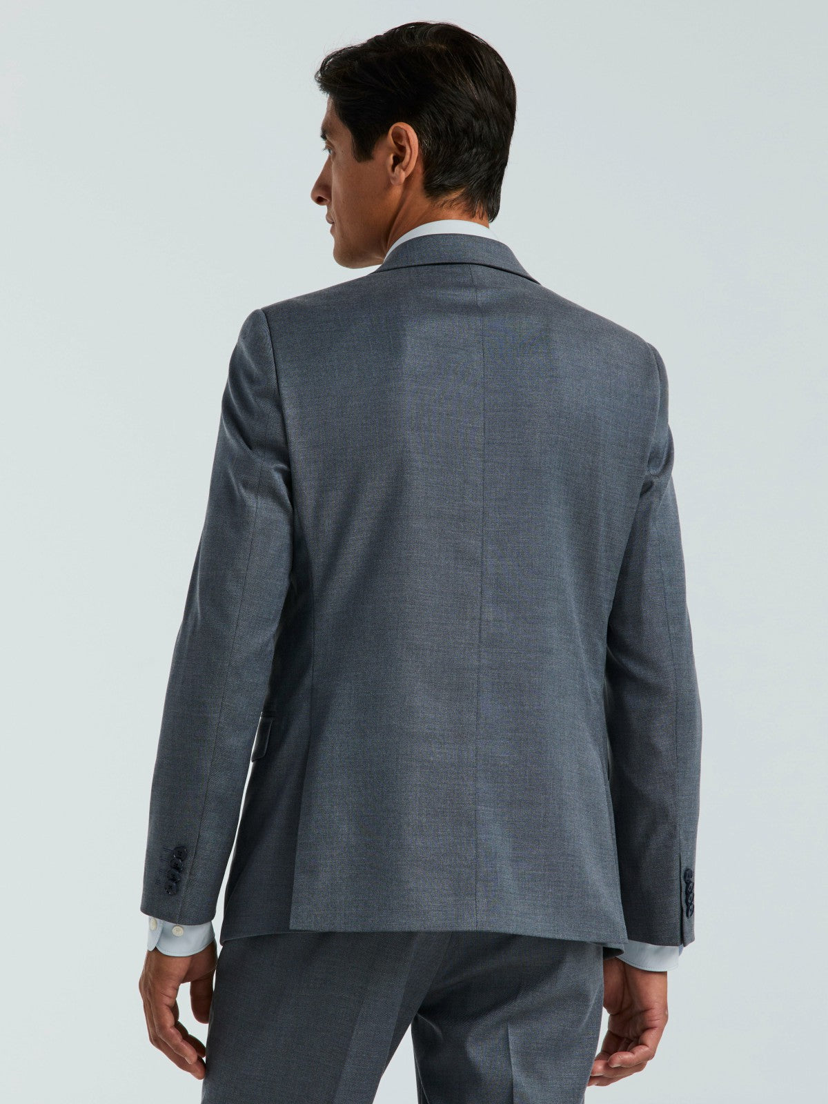 Perry Ellis Suits Skinny Fit Textured Suit Jacket
