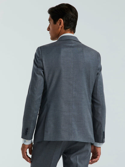 Perry Ellis Suits Skinny Fit Textured Suit Jacket