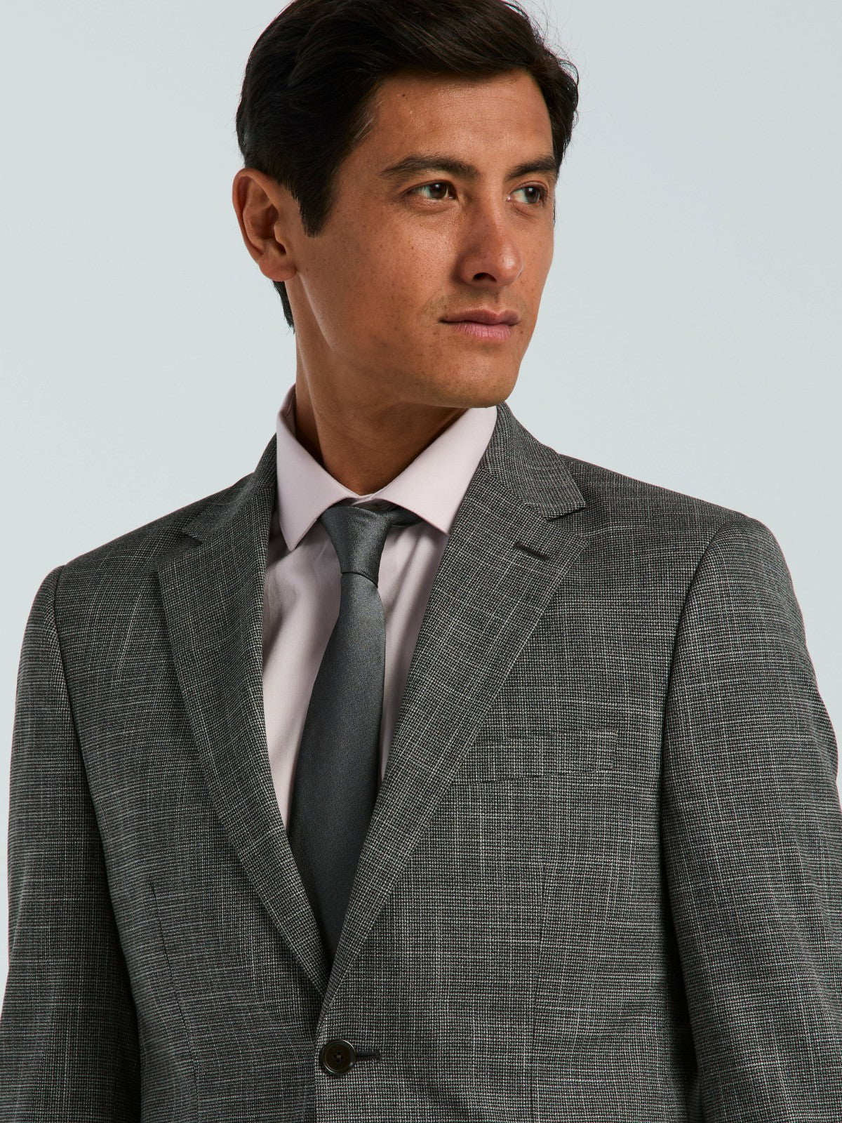Perry Ellis Suits Skinny Fit Houndstooth Suit Jacket