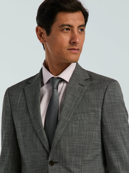 Perry Ellis Suits Skinny Fit Houndstooth Suit Jacket