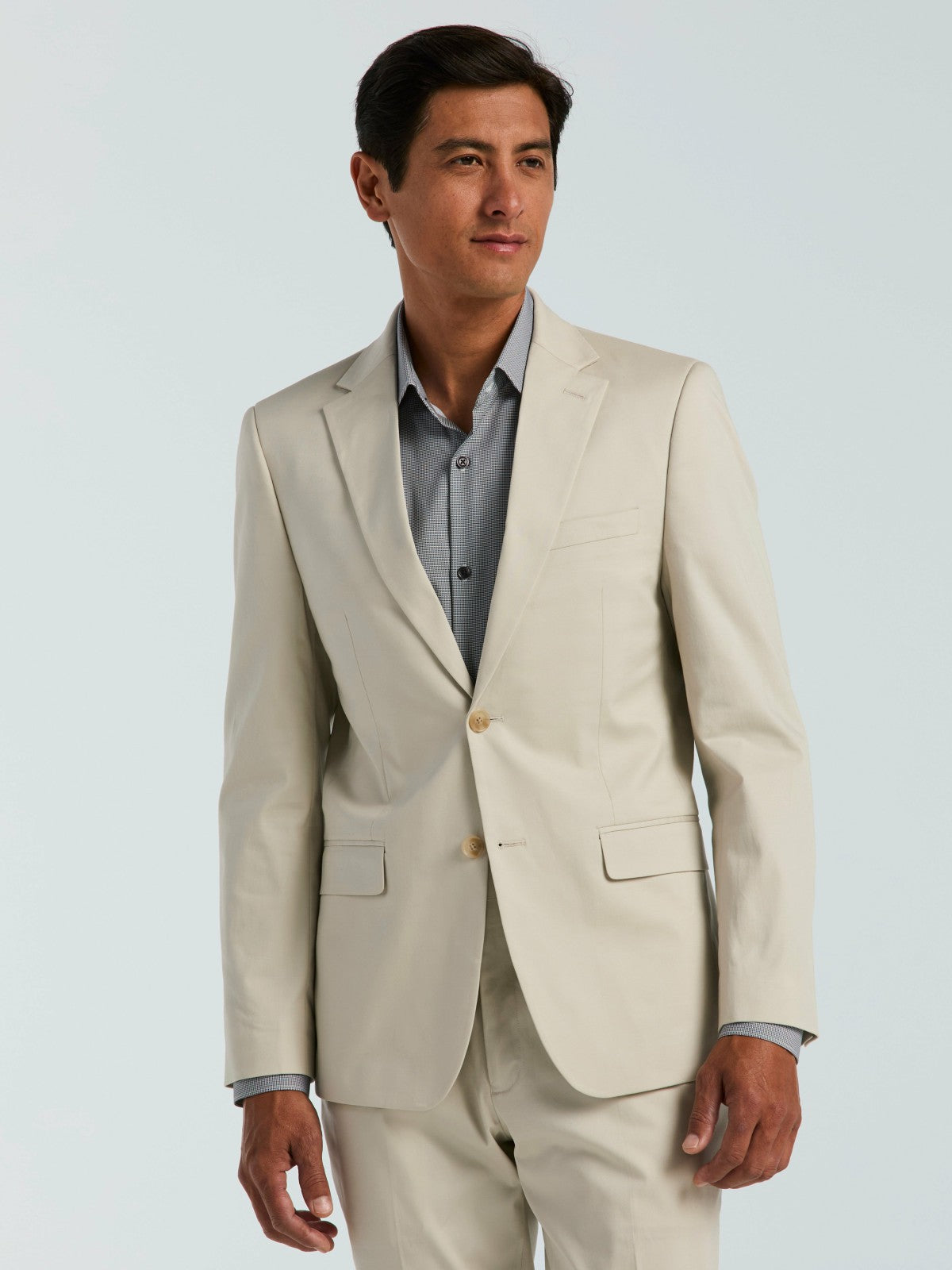 Perry Ellis Suits Skinny Fit Solid Suit Jacket