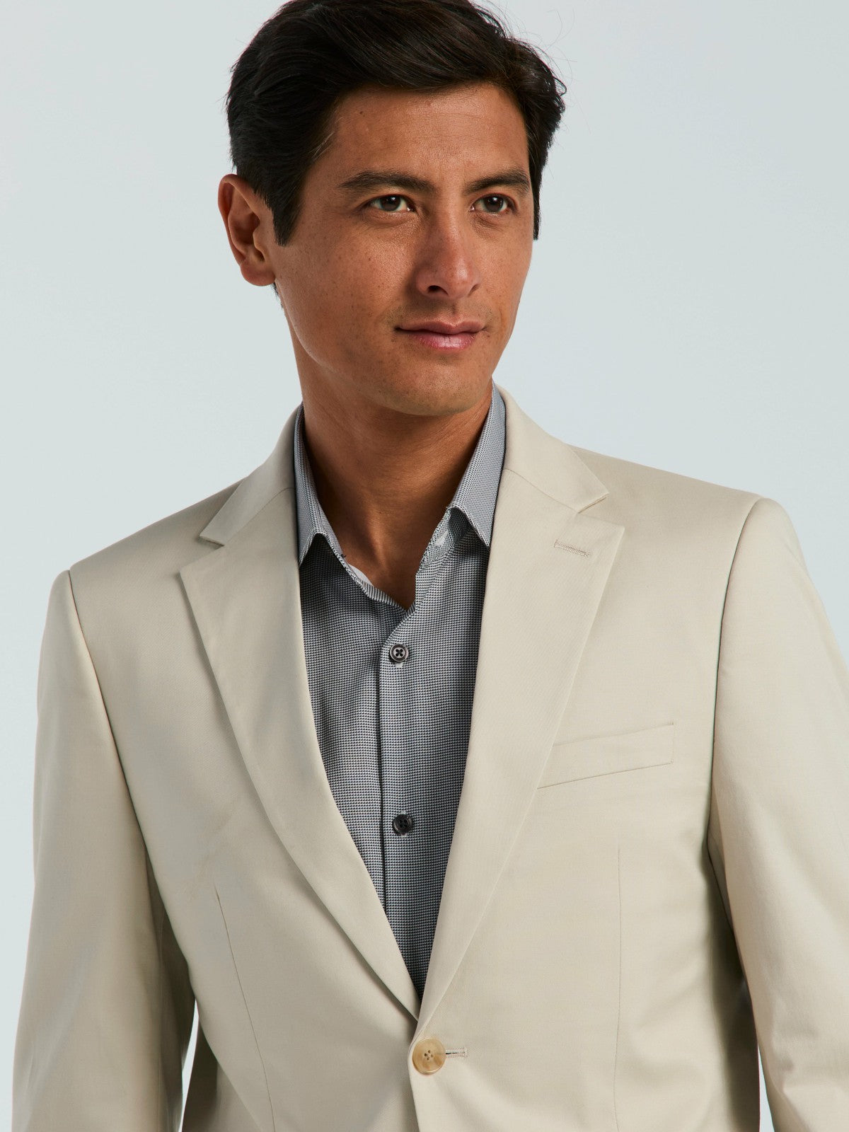 Perry Ellis Suits Skinny Fit Solid Suit Jacket