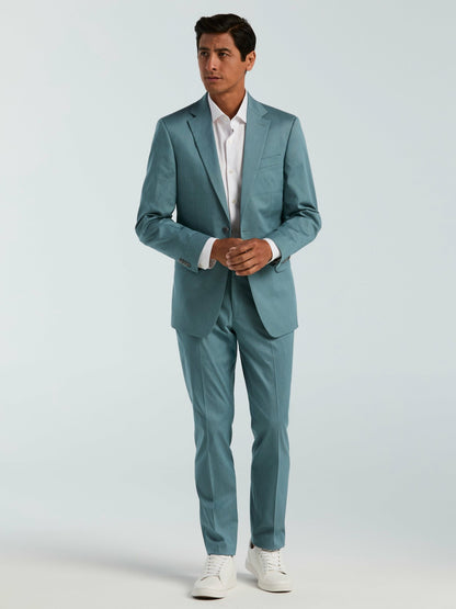 Perry Ellis Suits Slim Fit Textured Suit Jacket