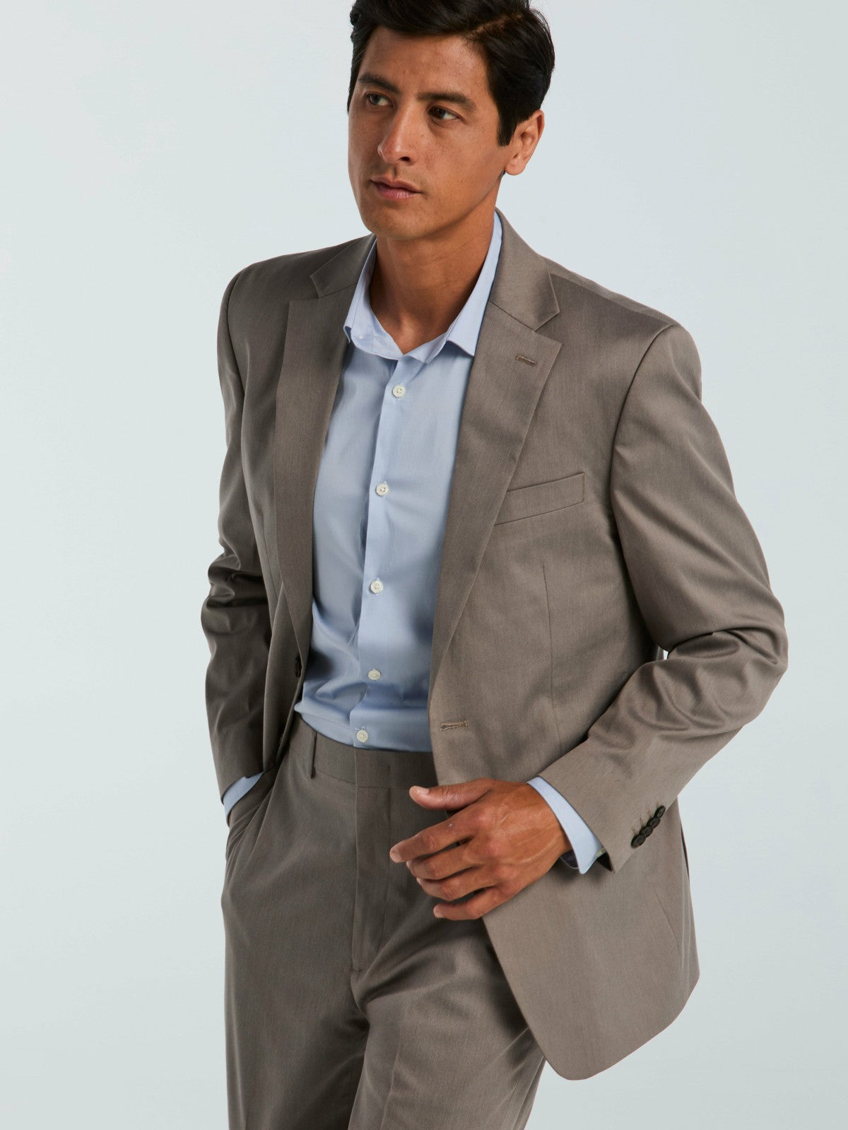 Perry Ellis Suits Slim Fit Textured Suit Jacket