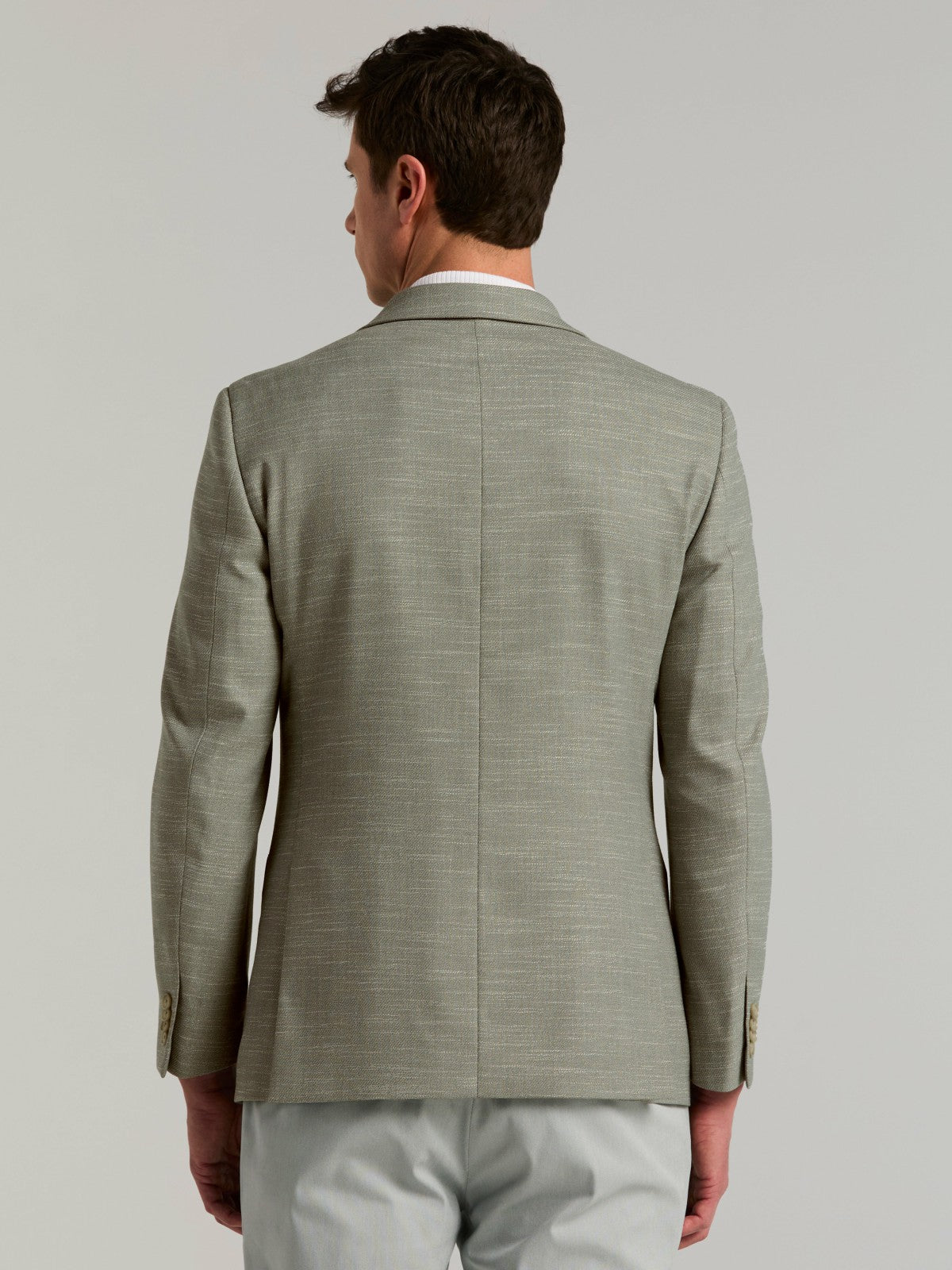 Perry Ellis Suits Slim Fit Textured Sport Coat