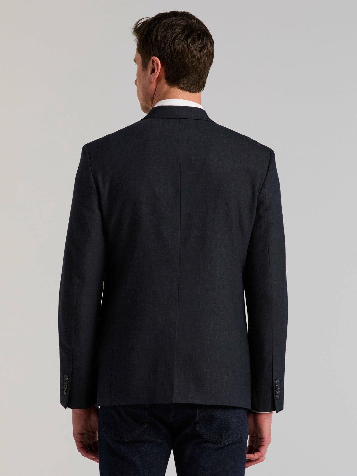 Perry Ellis Suits Stretch Double Breasted Suit Jacket
