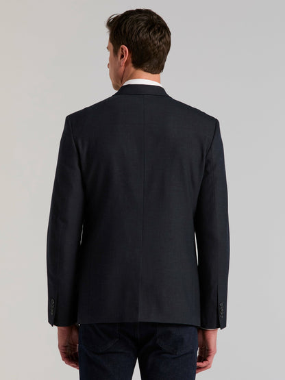 Perry Ellis Suits Stretch Double Breasted Suit Jacket