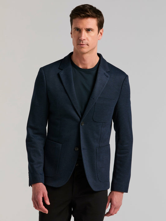 Perry Ellis Suits Slim Fit Jacquard Knit Sport Jacket