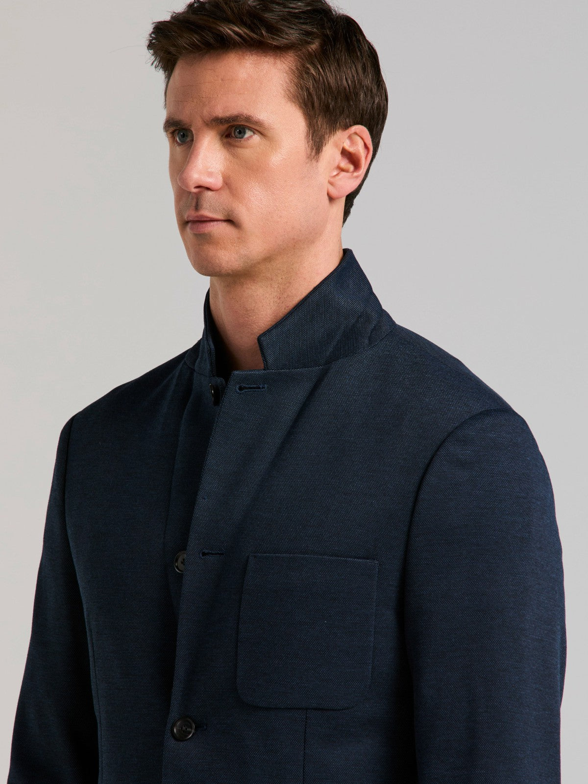 Perry Ellis Suits Slim Fit Jacquard Knit Sport Jacket