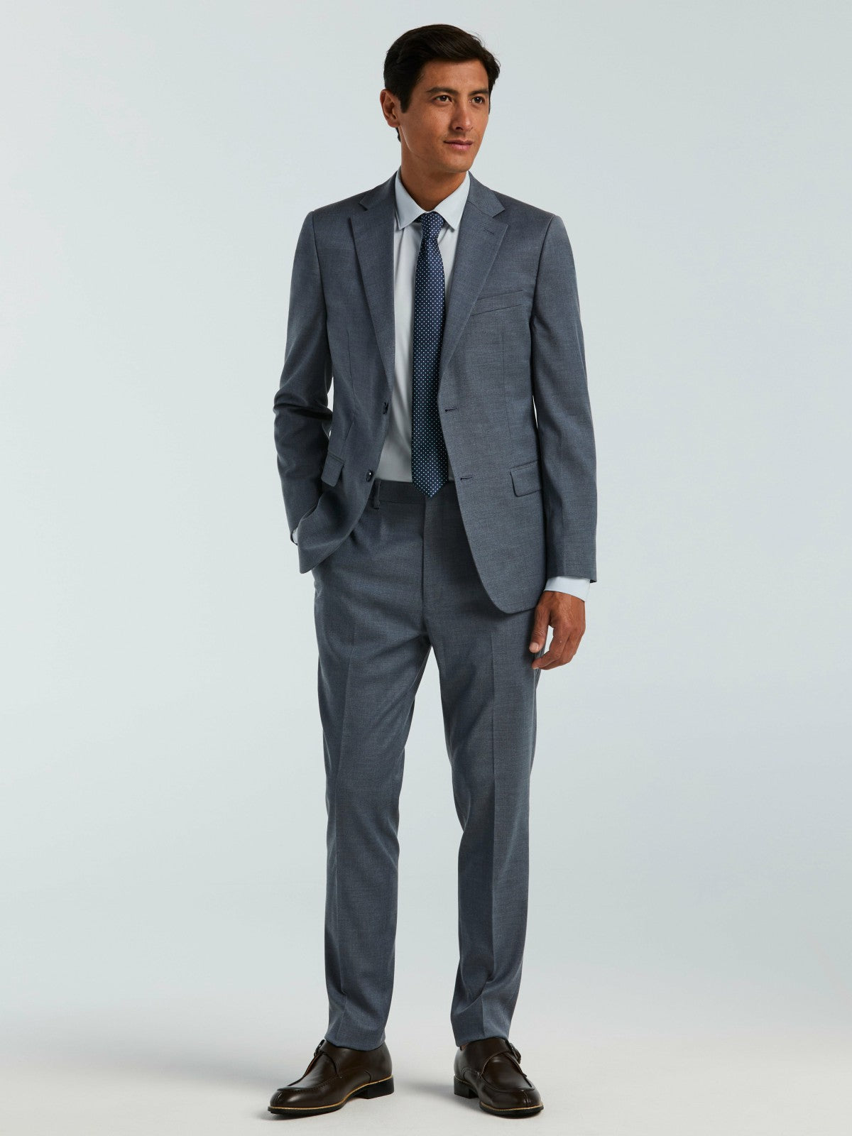 Perry Ellis Suits|Clothing Skinny Fit Textured Suit Pant