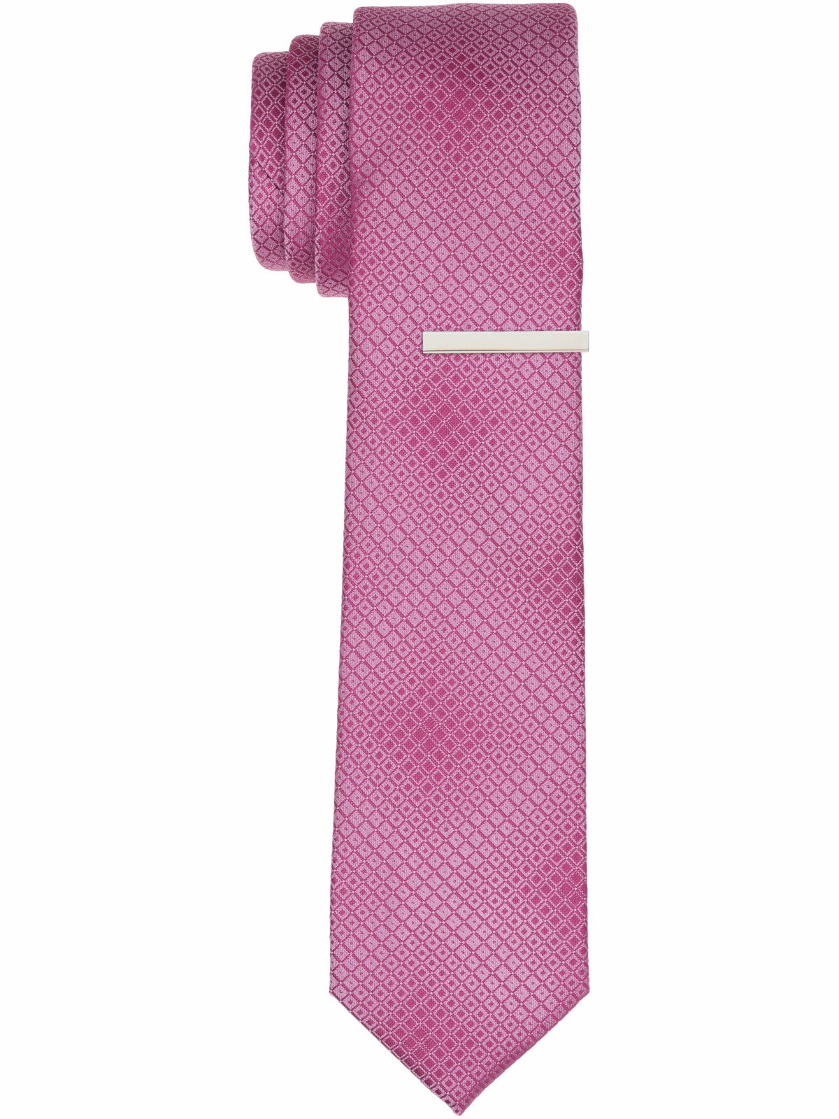 Perry Ellis Suits Solid Plain weave Slim Necktie