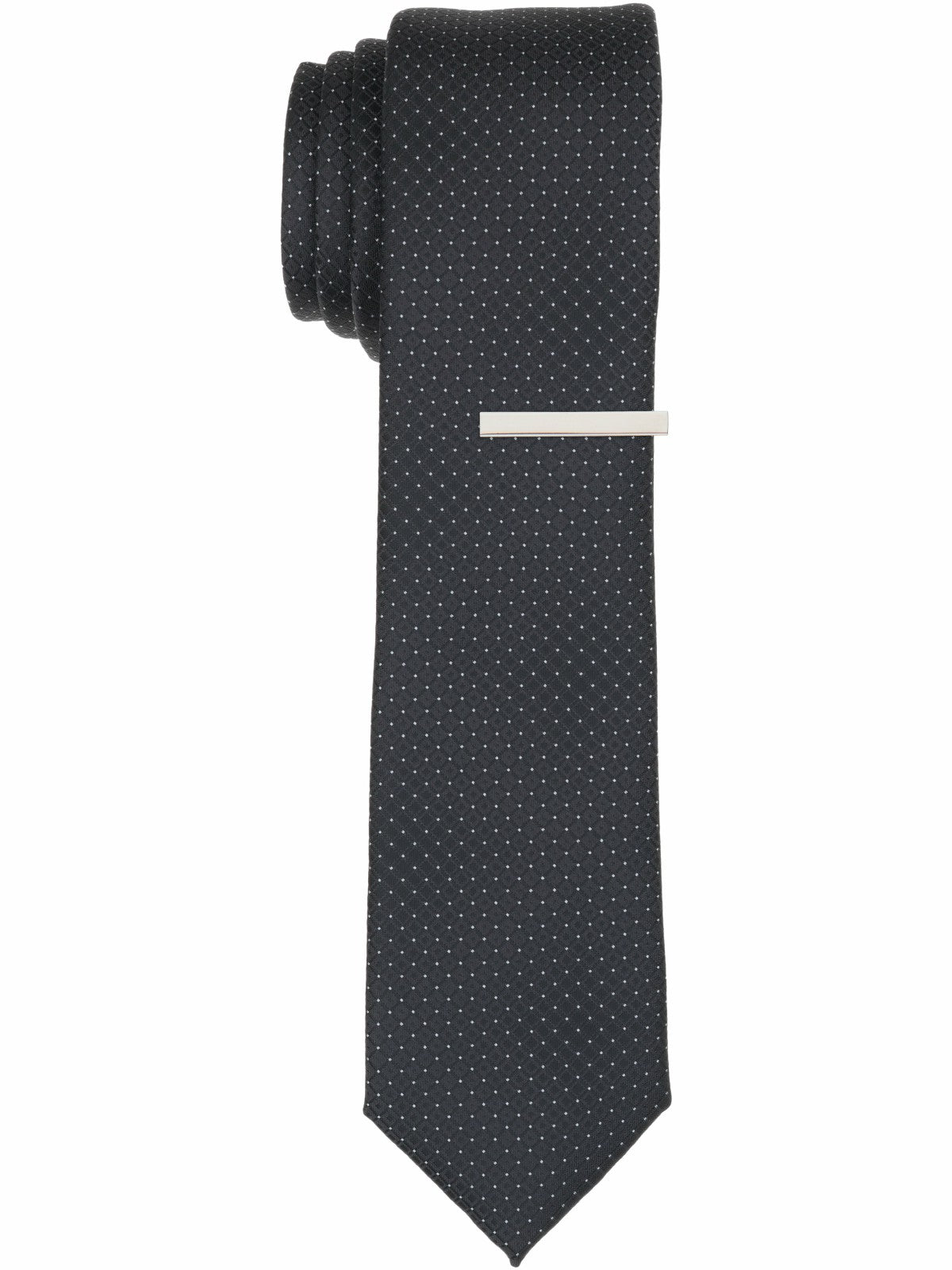Perry Ellis Suits Solid Plain weave Slim Necktie