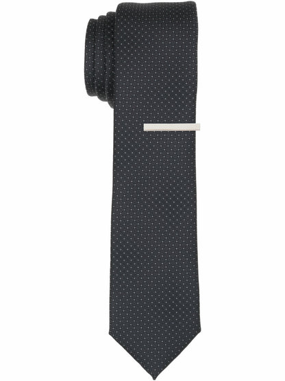 Perry Ellis Suits Solid Plain weave Slim Necktie
