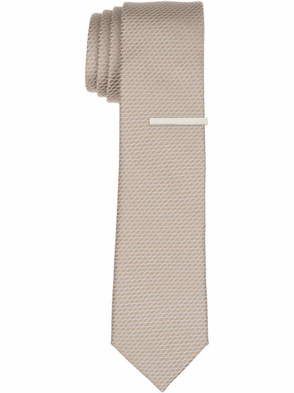 Perry Ellis Suits Solid Plain weave Micro Slim Tie