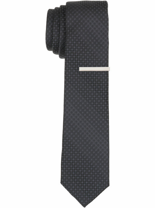 Perry Ellis Suits Slim Fit Solid Plain weave Necktie