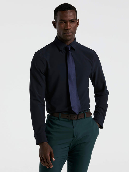 Perry Ellis Suits Slim Fit Total Stretch Dress Shirt